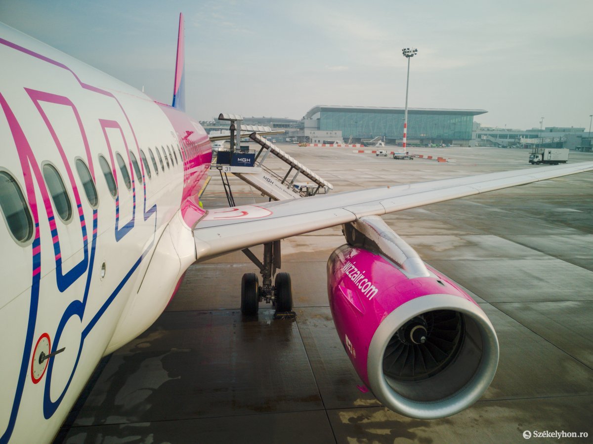 Két, Marosvásárhelyről közlekedő repülőjáratot függesztett fel a WizzAir