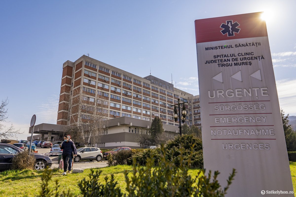 Több egészségügyi alkalmazott fertőződött meg a marosvásárhelyi klinikai kórházban
