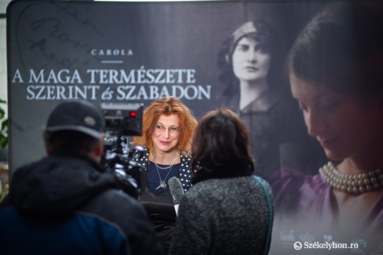 Marosvásárhelyre is elhozták az alkotók a Szilvássy Caroláról szólo dokumentumfilmet