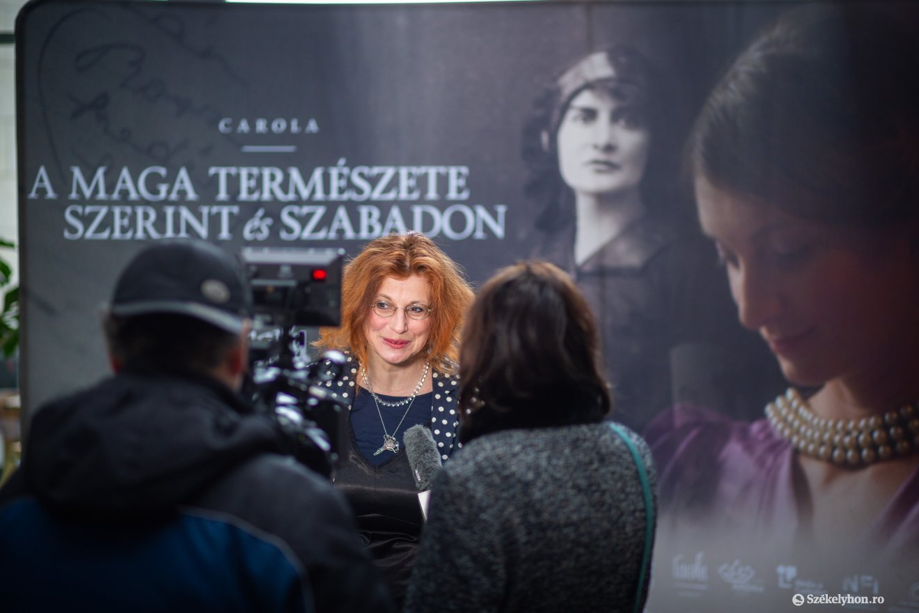 Marosvásárhelyre is elhozták az alkotók a Szilvássy Caroláról szóló dokumentumfilmet