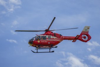 Egy 48 éves férfi holttestét hozták le a Fogarasi-havasokból a SMURD helikopterével