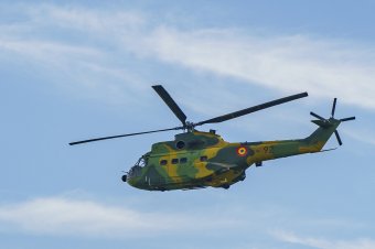 Helikopteres gyakorlatot tartanak a magyar nemzeti ünnep környékén a Székelyföldön a román hegyivadászok