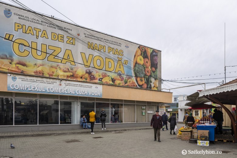 Teljesen átalakítják a legnagyobb napi piacot Marosvásárhelyen