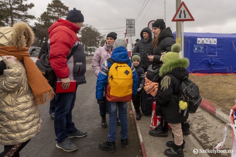 Vasárnap csaknem 34 ezer ukrán állampolgár érkezett Romániába