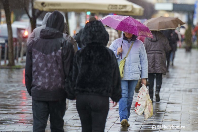Kedden is szükség lesz az esernyőre több erdélyi megyében